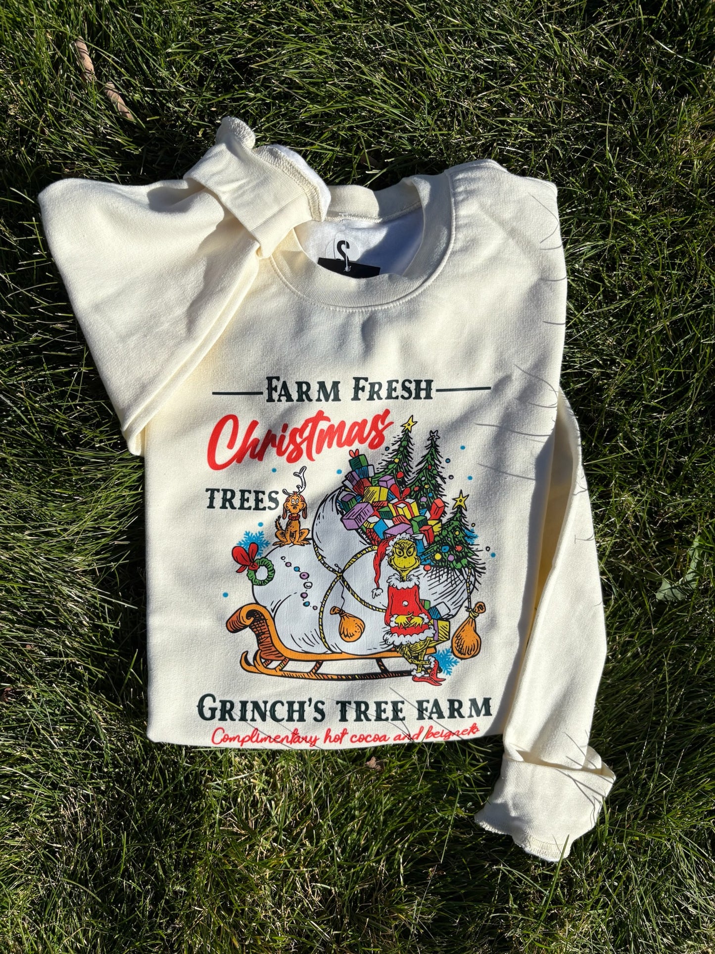 Grinch Tree Farm Crewneck Sweatshirt