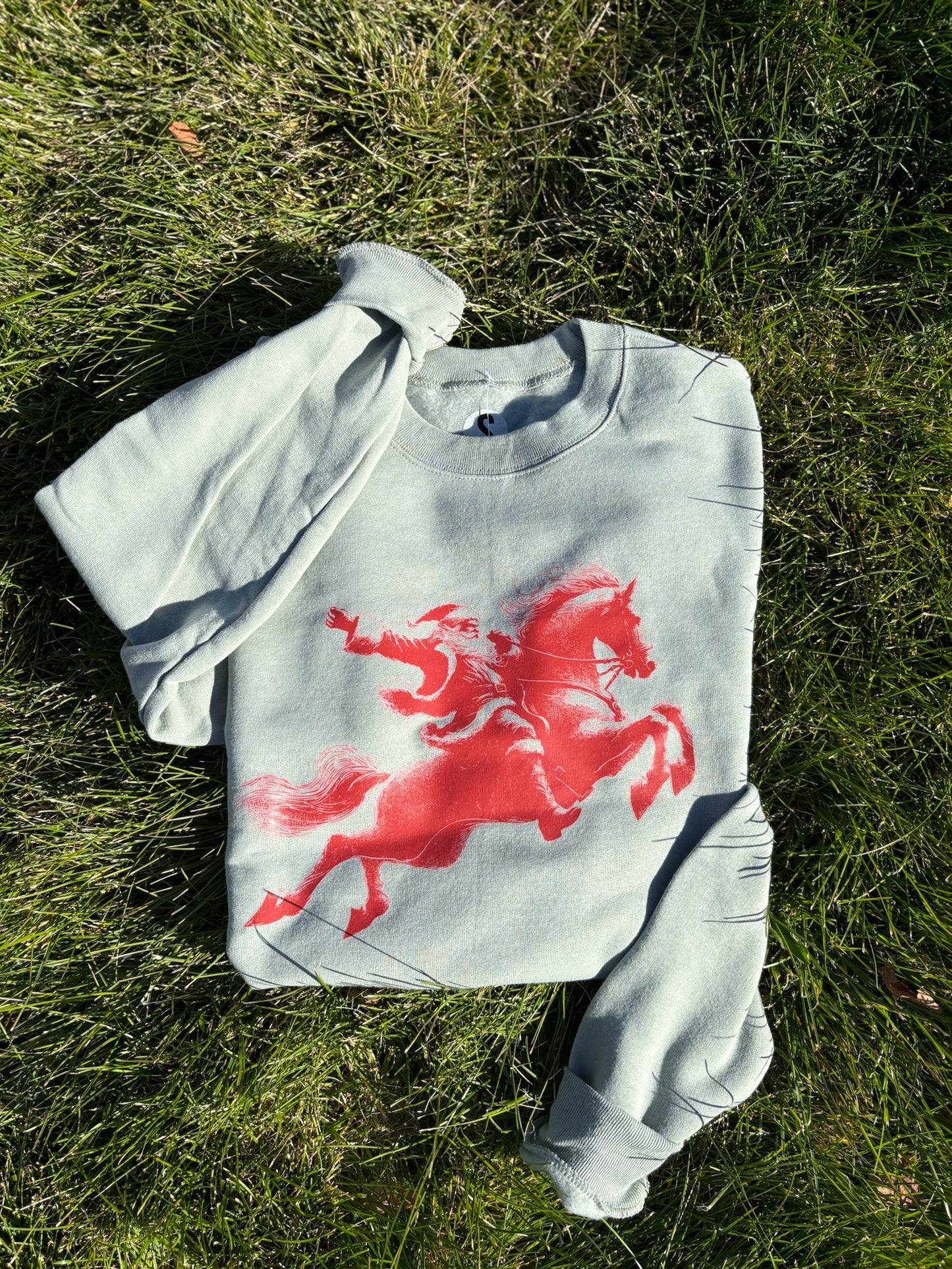 Santa Bronc Crewneck Sweatshirt