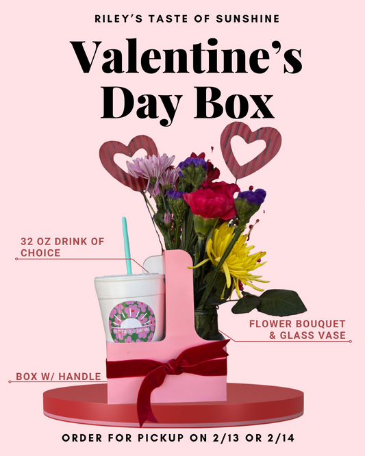 Valentine’s Day Flower Box